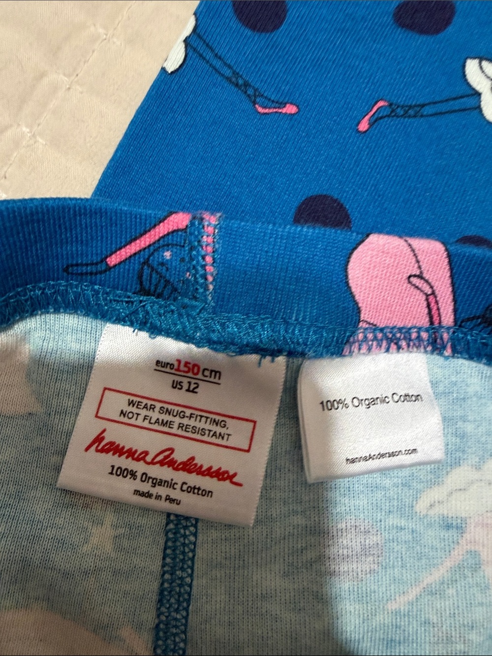 Hanna Andersson pajama set - Picture 3 of 5
